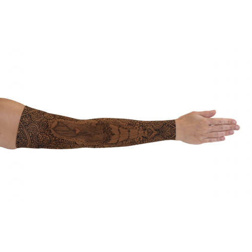 Beauty-Full Mocha Arm Sleeve by LympheDivas